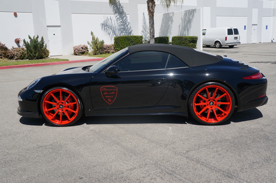 Red Wheels for Giovanna Luxury Wheels