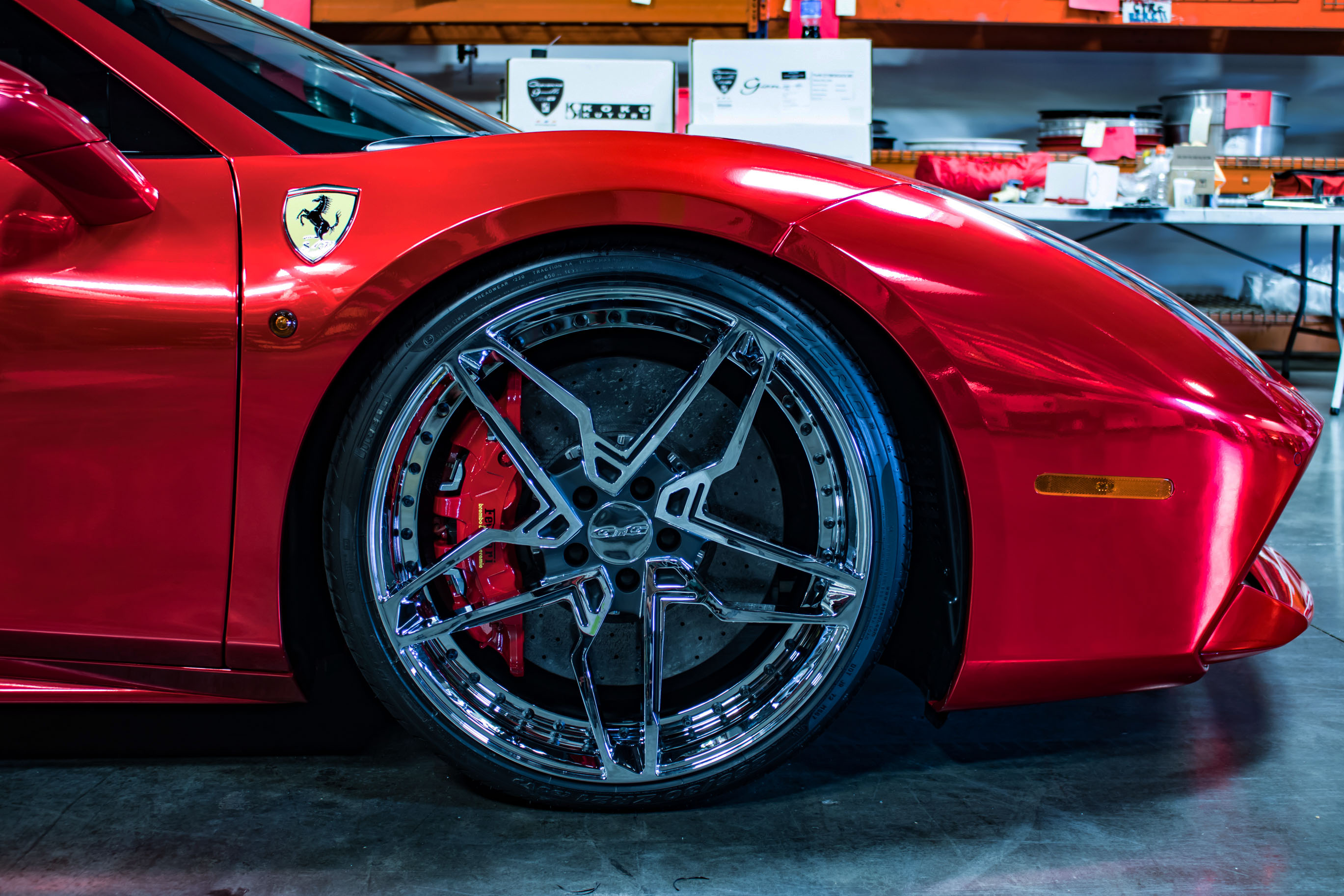 Custom Painted Rims for Ferrari – Giovanna Luxury Wheels