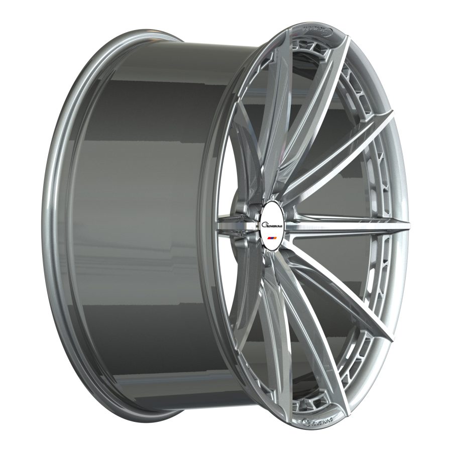 ALESANNA- 22 inch deep profile silver machined ALESANNA- 22 inch deep profile silver machined