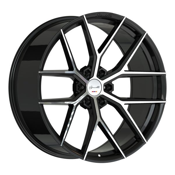 ASTRA6- 24 inch deep profile machined black