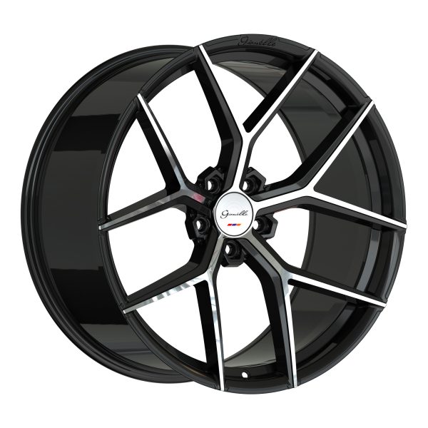 ASTRA5-22 inch deep profile machined black