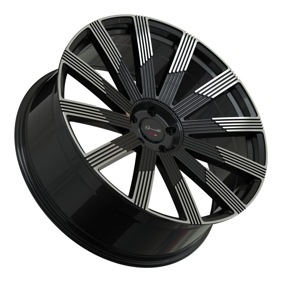 Gianelle Beirut machined black with exposed lugs 26 inch Gianelle Beirut machined black with exposed lugs 26 inch