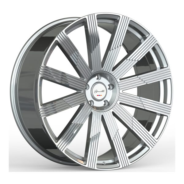 Gianelle beirut machined silver with exposed lugs 26 inch