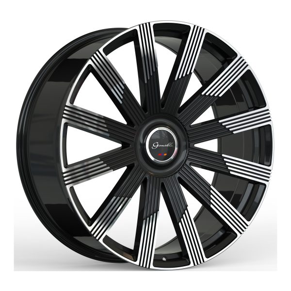 Gianelle Beirut machined black with big cap 26 inch