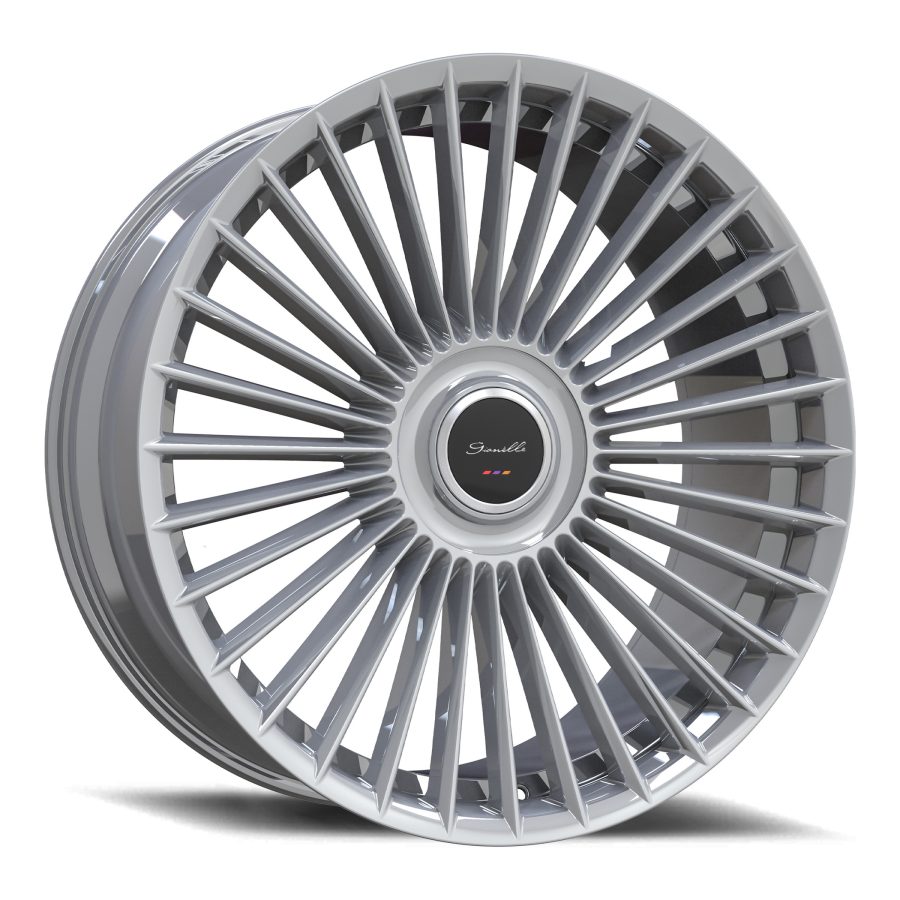 (FIX LOGO)GIANELLE CABO GLOSS SILVER W BIG CAP 24 INCH GIANELLE CABO GLOSS SILVER W BIG CAP 24 INCH