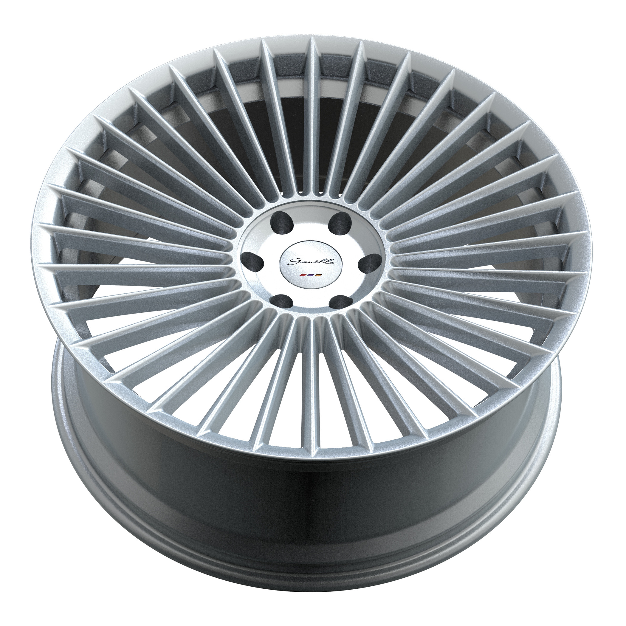 GIANELLE CABO GLOSS SILVER W SMALL CAP 24 INCH GIANELLE CABO GLOSS SILVER W SMALL CAP 24 INCH