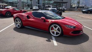 Ferarri – 296 GTS – Cinque – 20″ – Gloss Silver