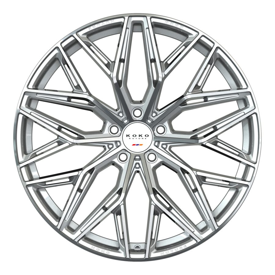 Koko Kuture Como - Silver Machined Face Koko Kuture Como - Silver Machined Face