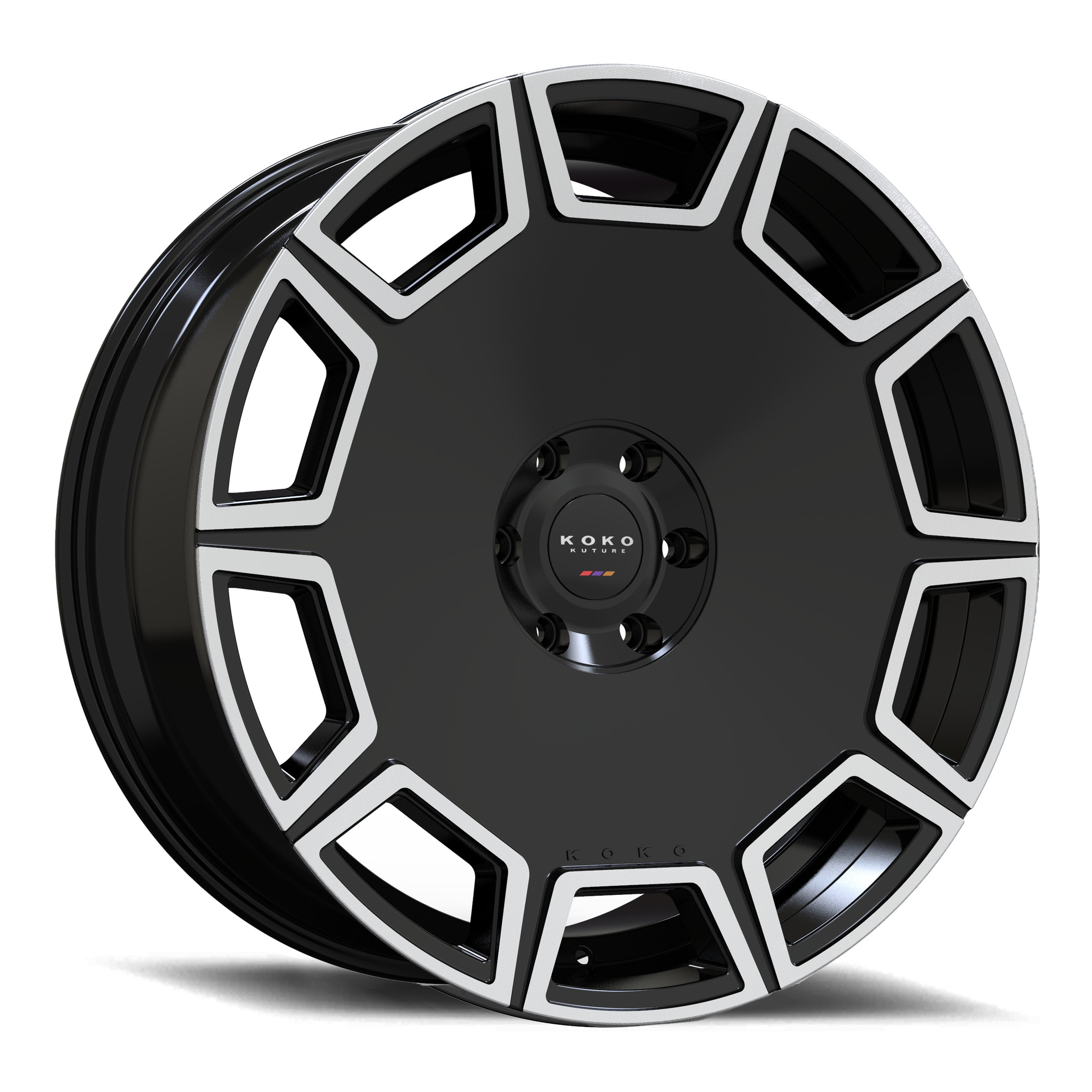 Koko Sicily black machined w small cap Koko Sicily black machined w small cap