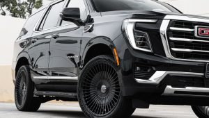 GMC – Yukon – 24″ – Kessab – Gloss Black