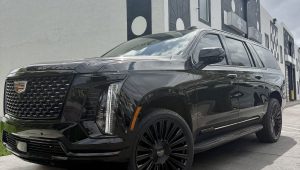 Cadillac – Escalade – 24″ – Trento – Gloss Black