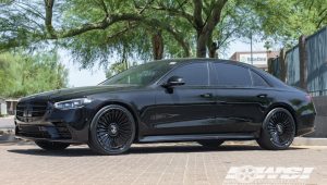 Mercedes-Benz-S500-22″-Kapletta-Gloss Black