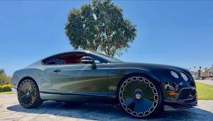 Bentley-Continental GT-24”-Dicotto-Machined Black