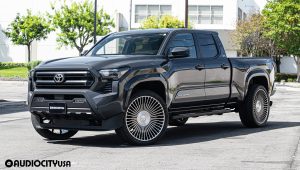 Toyota Tacom-24″-Kessab-Machined Silver
